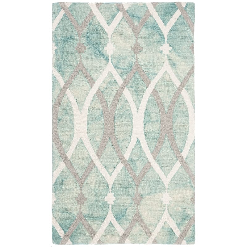 Safavieh Dip Dyed Green Contemporary Rug - 3' x 5'