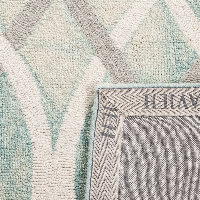 Safavieh Dip Dyed Green Contemporary Rug - 4' x 6'