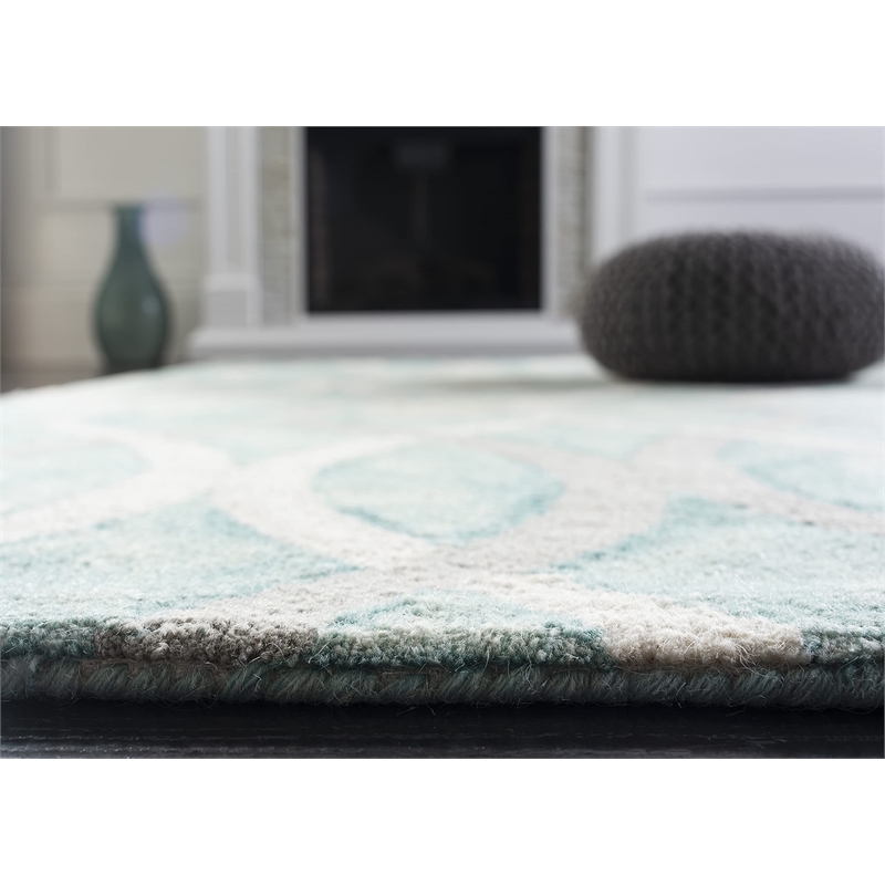 Safavieh Dip Dyed Green Contemporary Rug - 8' x 10'