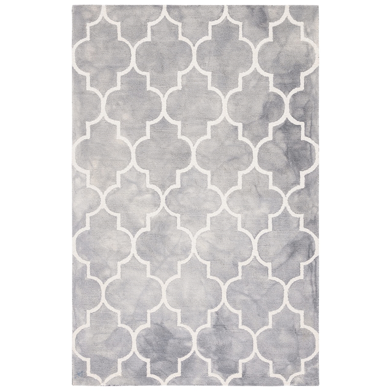 Safavieh Dip Dyed Grey Contemporary Rug - 4' x 6'
