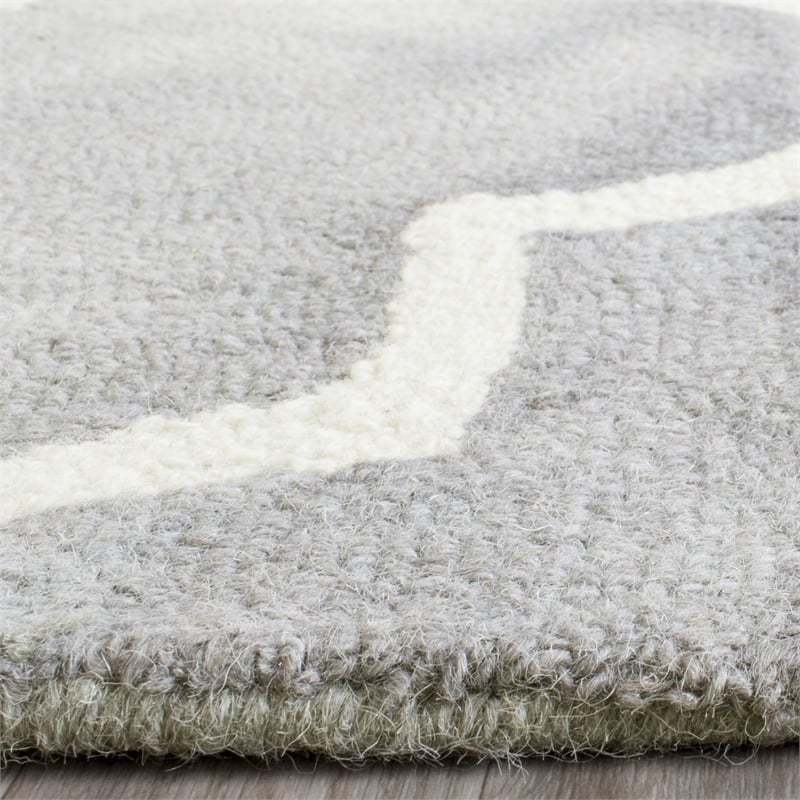 Safavieh Dip Dyed Grey Contemporary Rug - 5' x 8'
