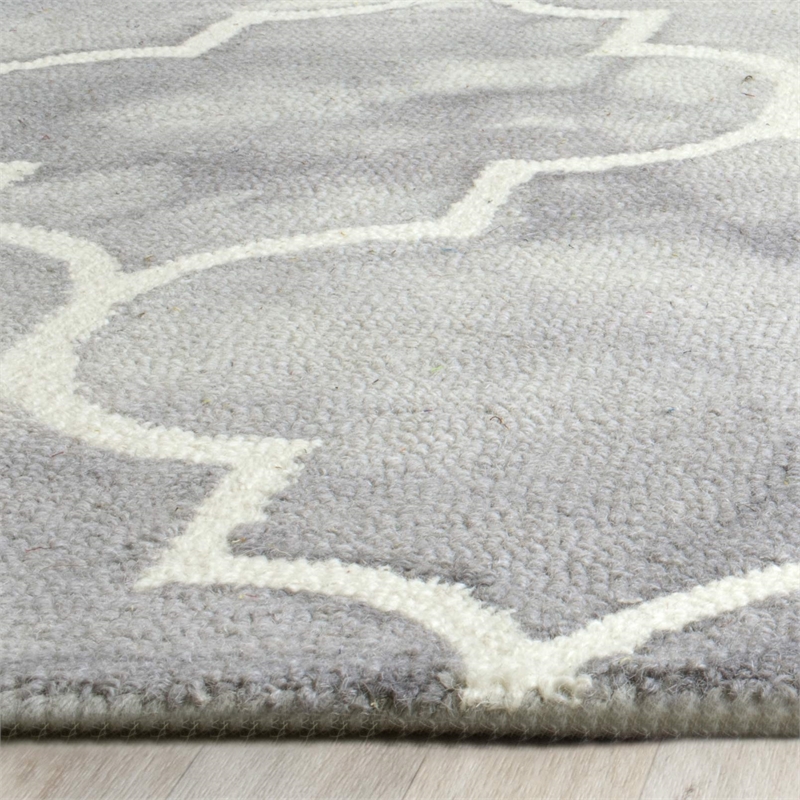 Safavieh Dip Dyed Grey Contemporary Rug - 6' x 9'
