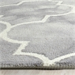 Safavieh Dip Dyed Grey Contemporary Rug - 6' x 9'