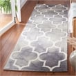Safavieh Dip Dyed Grey Contemporary Rug - Runner 2'3