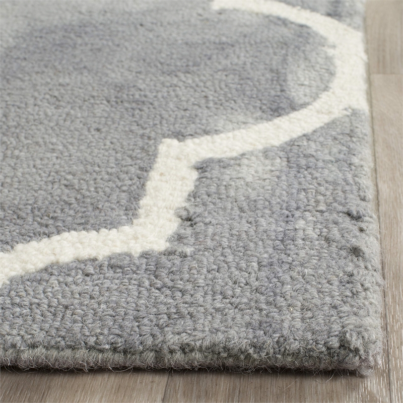 Safavieh Dip Dyed Grey Contemporary Rug - Runner 2'3