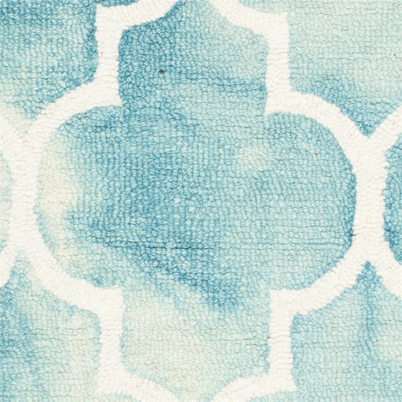 Safavieh Dip Dyed Turquoise Contemporary Rug - 2' x 3'