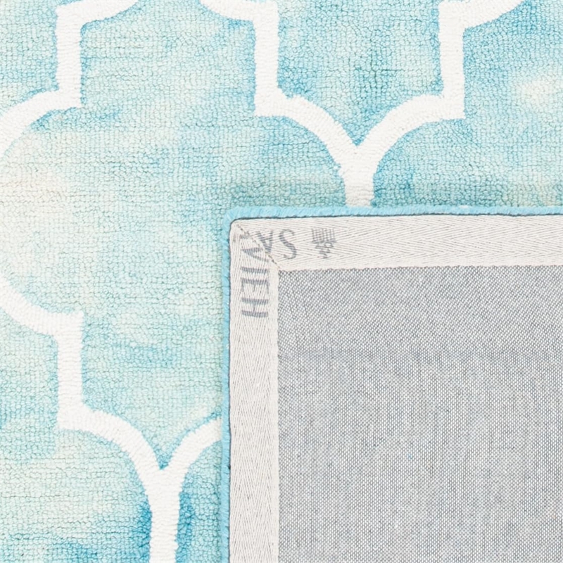 Safavieh Dip Dyed Turquoise Contemporary Rug - 3' x 5'