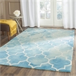 Safavieh Dip Dyed Turquoise Contemporary Rug - 5' x 8'