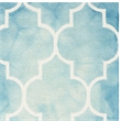 Safavieh Dip Dyed Turquoise Contemporary Rug - 6' x 9'