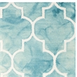 Safavieh Dip Dyed Turquoise Contemporary Rug - 9' x 12'
