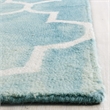 Safavieh Dip Dyed Turquoise Contemporary Rug - Runner 2'3