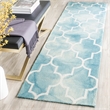Safavieh Dip Dyed Turquoise Contemporary Rug - Runner 2'6