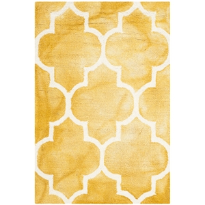Safavieh Dip Dyed Gold Contemporary Rug - 2' x 3'