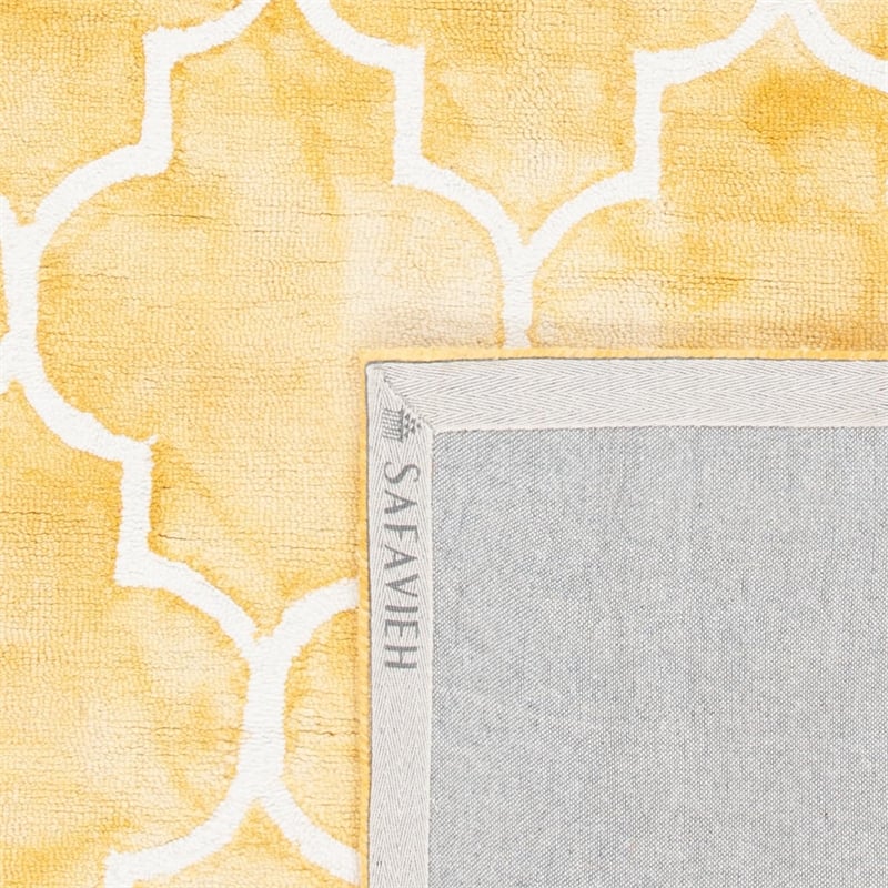 Safavieh Dip Dyed Gold Contemporary Rug - 3' x 5'