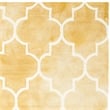 Safavieh Dip Dyed Gold Contemporary Rug - 8' x 10'