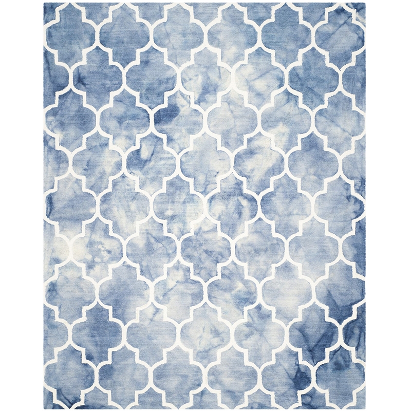 Safavieh Dip Dyed Blue Contemporary Rug - 8' x 10'