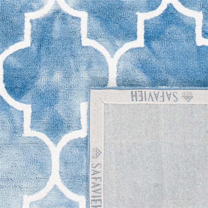 Safavieh Dip Dyed Blue Contemporary Rug - 8' x 10'