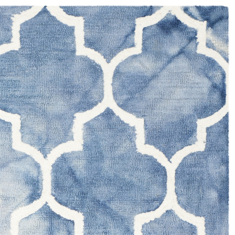 Safavieh Dip Dyed Blue Contemporary Rug - 9' x 12'