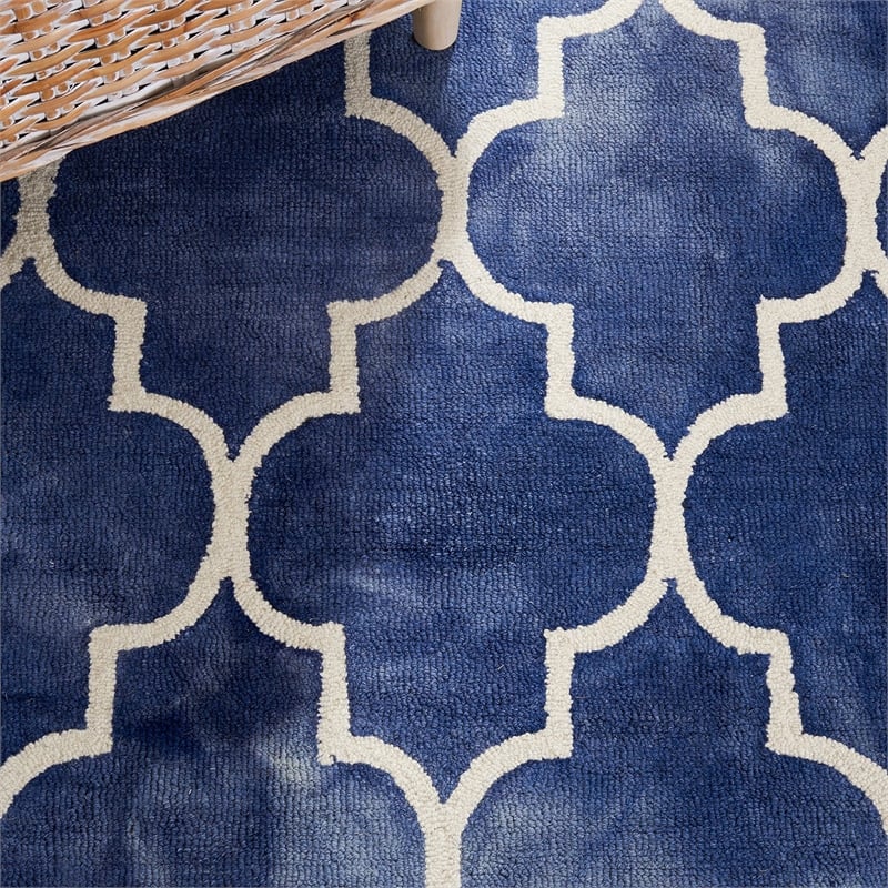Safavieh Dip Dyed Navy Contemporary Rug - 2' x 3'