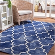 Safavieh Dip Dyed Navy Contemporary Rug - 3' x 5'