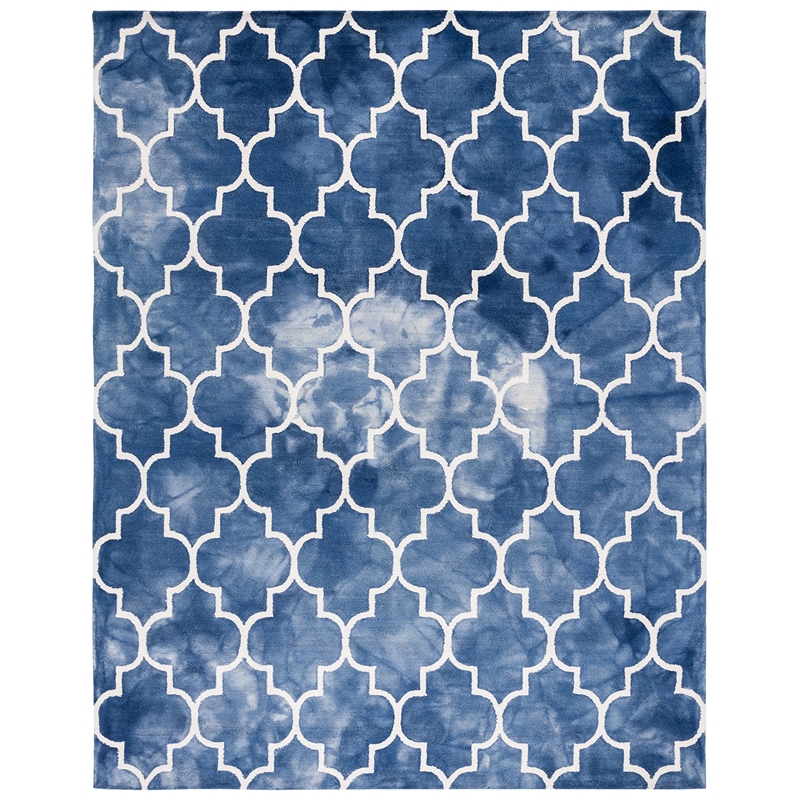 Safavieh Dip Dyed Navy Contemporary Rug - 6' x 9'