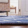 Safavieh Dip Dyed Navy Contemporary Rug - 6' x 9'