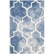 Safavieh Dip Dyed Navy Contemporary Rug - Runner 2'6