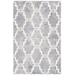 Safavieh Dip Dyed Grey Contemporary Rug - 4' x 6'
