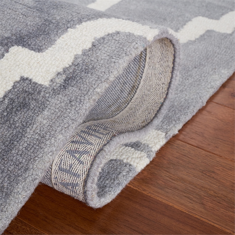 Safavieh Dip Dyed Grey Contemporary Rug - Runner 2'3
