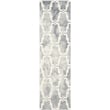 Safavieh Dip Dyed Grey Contemporary Rug - Runner 2'3