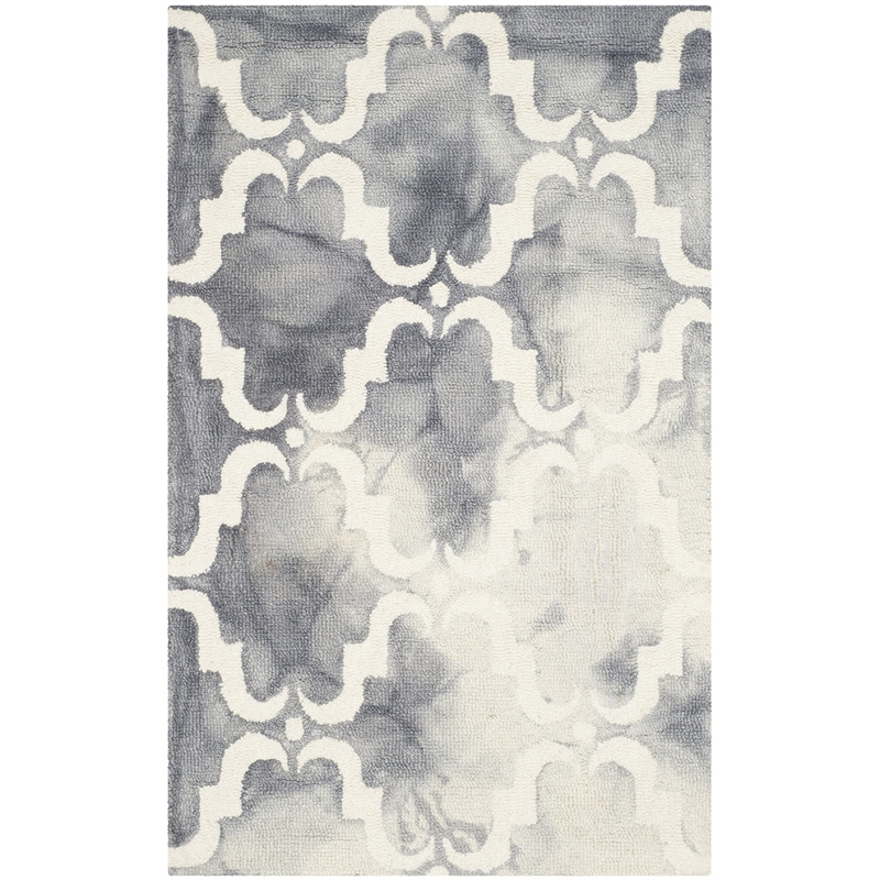 Safavieh Dip Dyed Grey Contemporary Rug - Runner 2'6