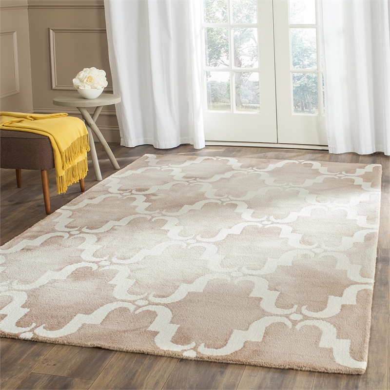Safavieh Dip Dyed Beige Contemporary Rug - 3' x 5'