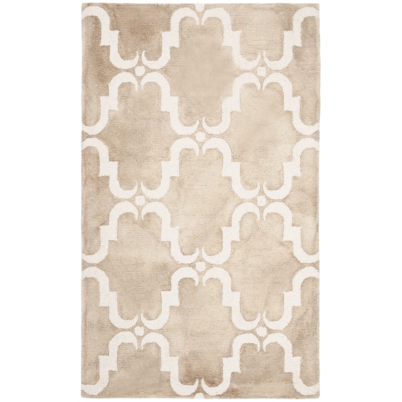 Safavieh Dip Dyed Beige Contemporary Rug - 3' x 5'