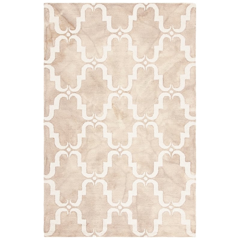 Safavieh Dip Dyed Beige Contemporary Rug - 5' x 8'