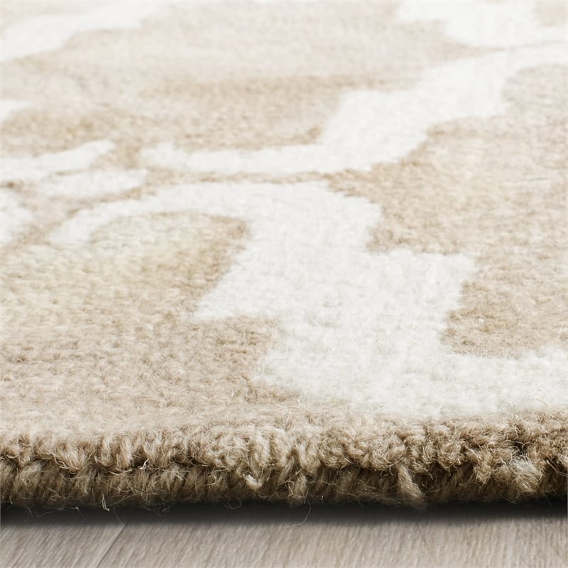 Safavieh Dip Dyed Beige Contemporary Rug - Runner 2'3