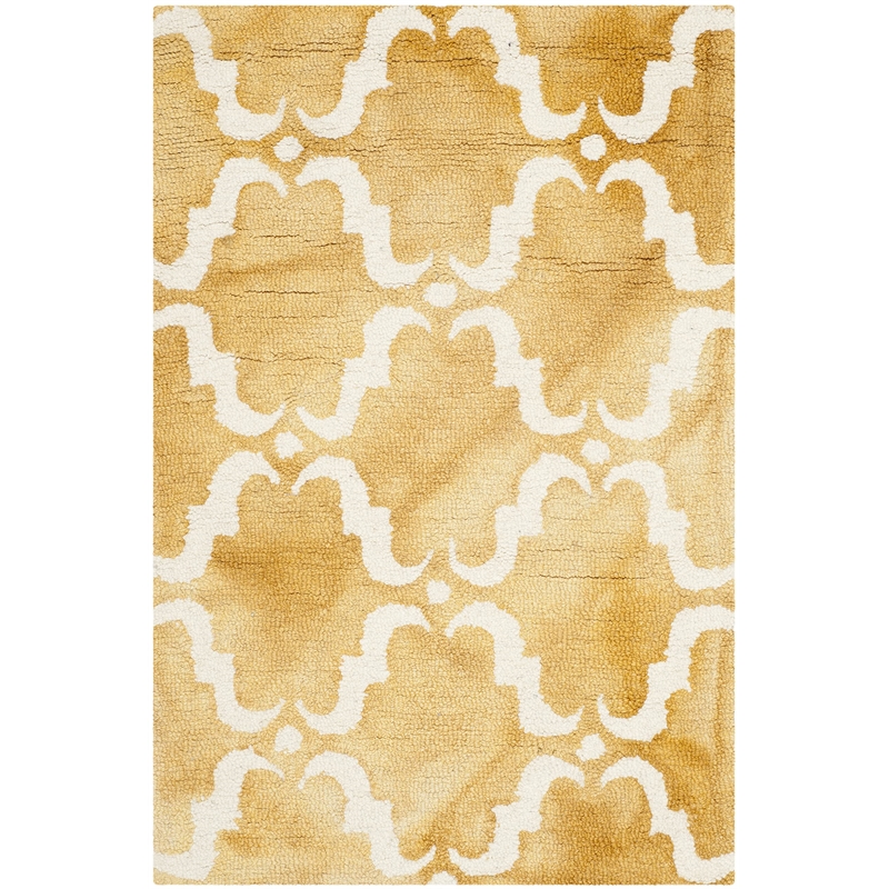 Safavieh Dip Dyed Gold Contemporary Rug - 2' x 3'