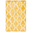Safavieh Dip Dyed Gold Contemporary Rug - 6' x 9'