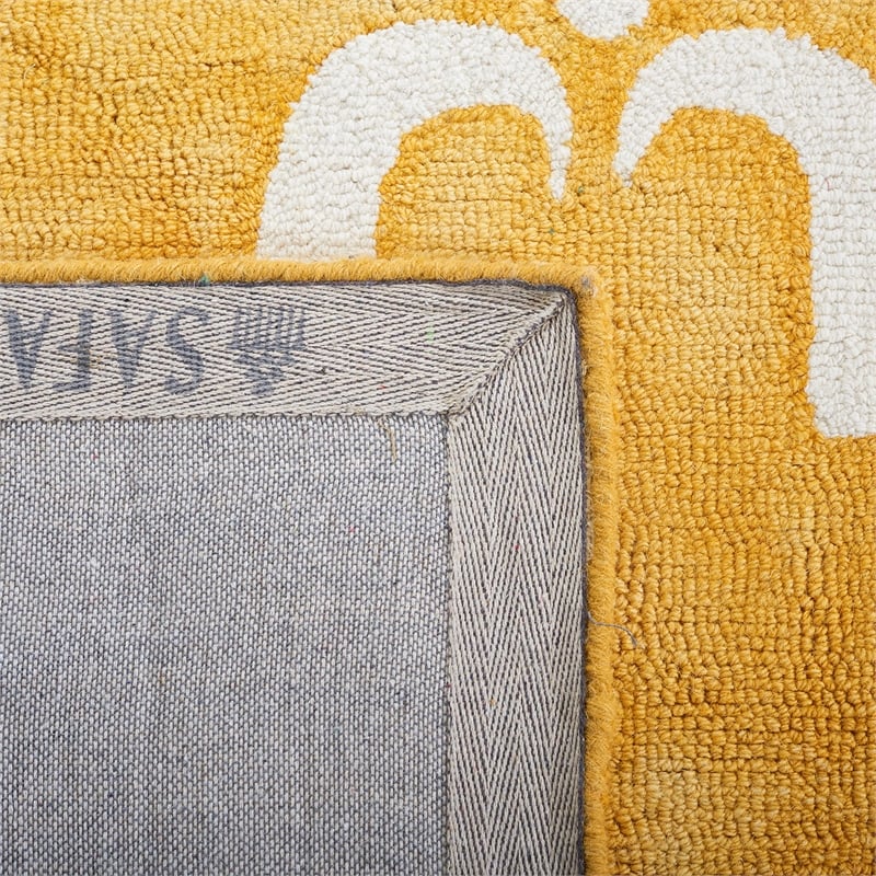 Safavieh Dip Dyed Gold Contemporary Rug - 6' x 9'