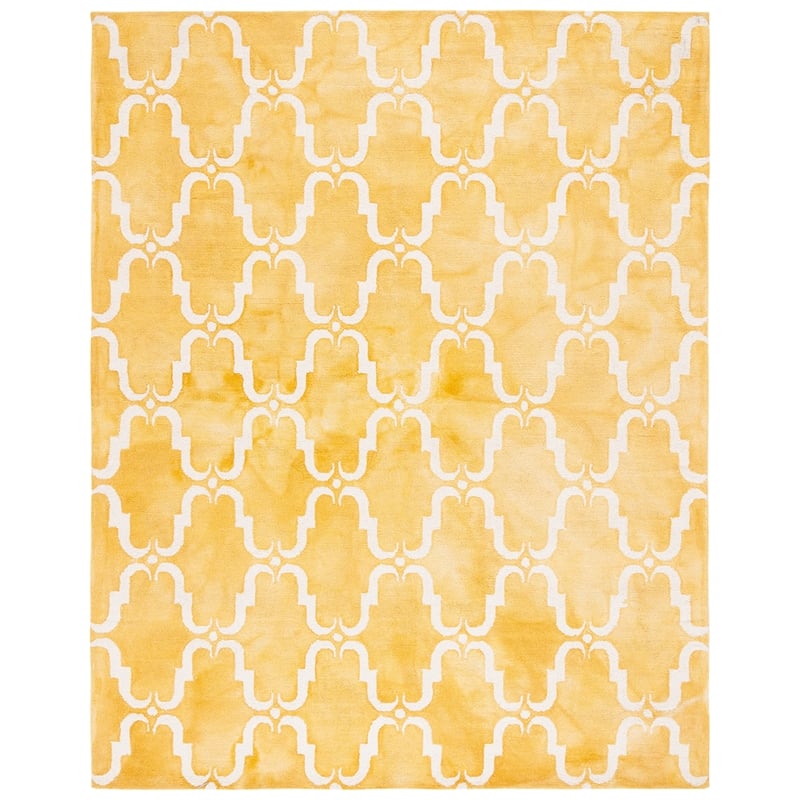 Safavieh Dip Dyed Gold Contemporary Rug - 8' x 10'