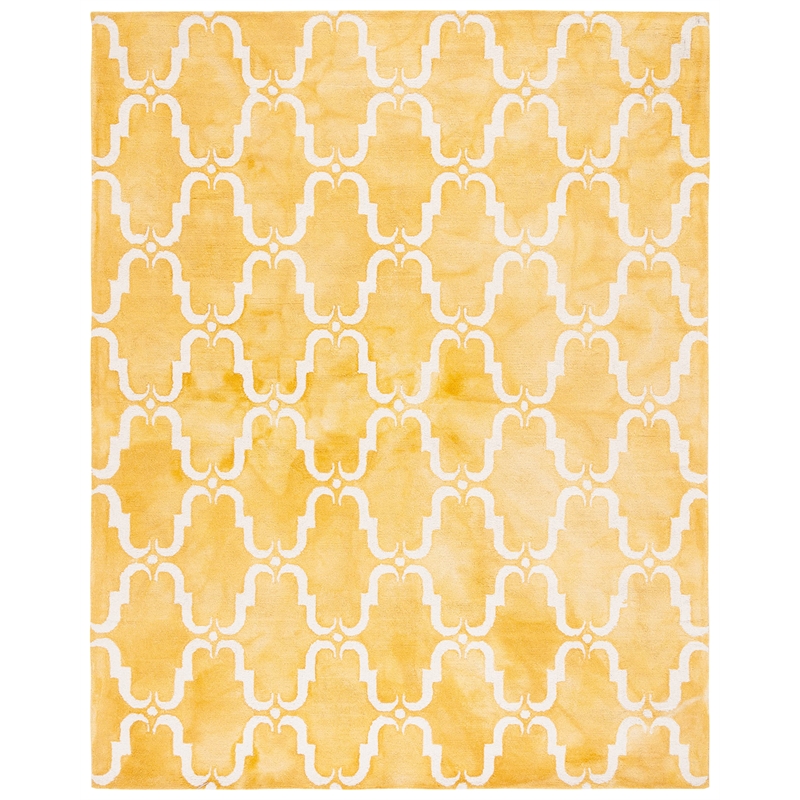 Safavieh Dip Dyed Gold Contemporary Rug - 9' x 12'