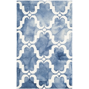 Safavieh Dip Dyed Blue Contemporary Rug - 2' x 3'