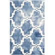 Safavieh Dip Dyed Blue Contemporary Rug - 2' x 3'