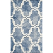 Safavieh Dip Dyed Blue Contemporary Rug - 4' x 6'