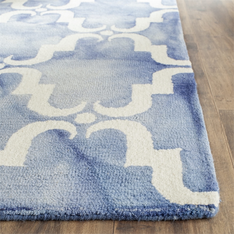 Safavieh Dip Dyed Blue Contemporary Rug - 4' x 6'