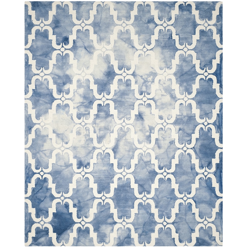 Safavieh Dip Dyed Blue Contemporary Rug - 8' x 10'
