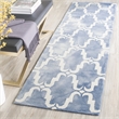Safavieh Dip Dyed Blue Contemporary Rug - Runner 2'3