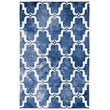 Safavieh Dip Dyed Navy Contemporary Rug - 4' x 6'