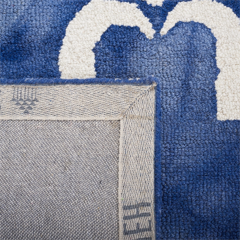 Safavieh Dip Dyed Navy Contemporary Rug - 6' x 9'