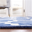Safavieh Dip Dyed Navy Contemporary Rug - 9' x 12'