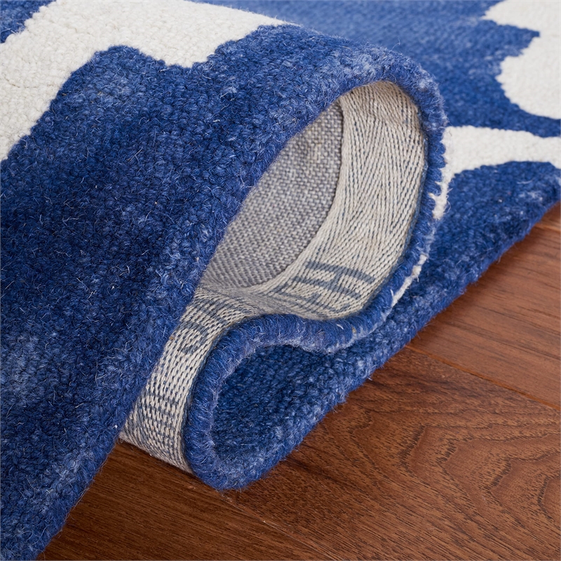 Safavieh Dip Dyed Navy Contemporary Rug - 9' x 12'